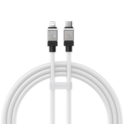 Baseus kabel CoolPlay USB-C - Lightning 1m 20W biały