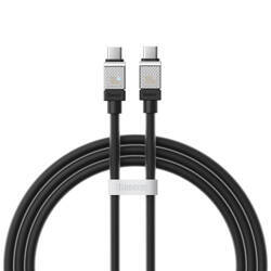 Baseus kabel CoolPlay USB-C - USB-C 1m 100W czarny