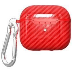 Beline AirPods Carbon Cover Air Pods 4 czerwony /red