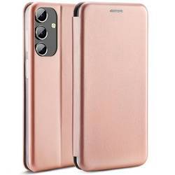 Beline Etui Book Magnetic Samsung A04s A047 różowo-złoty/rose gold