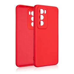 Beline Etui Silicone Oppo Reno 12 5G czerwony /red