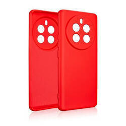 Beline Etui Silicone Realme 12 Pro czerwony/red