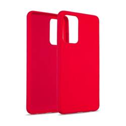 Beline Etui Silicone Samsung A22 5G czerwony/red