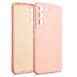 Beline Etui Silicone Samsung S22 różowo-złoty/rose gold