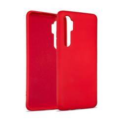 Beline Etui Silicone Xiaomi Mi Note 10 Lite czerwony/red