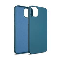 Beline Etui Silicone iPhone 15 Plus 6.7" niebieski/blue