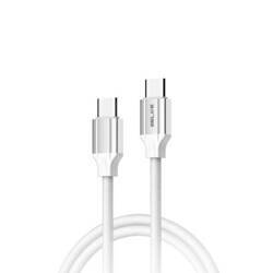 Beline Kabel 65W USB-C/USB-C 1m           biały/white BLNCWC03