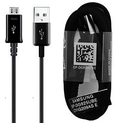 CABLE SAMSUNG EP-DG925UBE USB - MICRO USB S6 EDGE FAST CHARGE 1.2M BULK