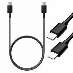 CABLE SAMSUNG USB-C TO USB-C 1M EP-DA905BBE BLACK BULK