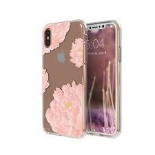 CASE FLAVR IPLATE PINK PEONIES IPHONE X / XS