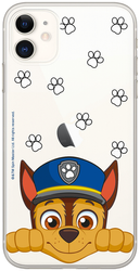 CASE OVERPRINT  PAW PATROL 003 CHASE IPHONE X/XS TRANSPARENT