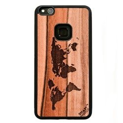 CASE WOODEN SMARTWOODS WORLD MAP HUAWEI P10 LITE