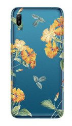 CASEGADGET CASE OVERPRINT FIELD FLOWERS HUAWEI Y6 2019