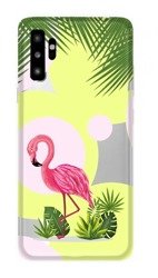 CASEGADGET CASE OVERPRINT FLAMINGO AND FLOWERS SAMSUNG GALAXY NOTE 10