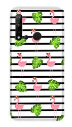 CASEGADGET CASE OVERPRINT FLAMINGOS AND LEAVES HUAWEI P20 LITE 2019