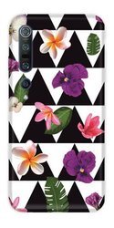 CASEGADGET CASE OVERPRINT FLOWERS IN TRIANGLES XIAOMI MI 10 PRO