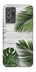 CASEGADGET CASE OVERPRINT GREEN LEAVES SAMSUNG GALAXY NOTE 20 PLUS