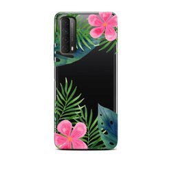 CASEGADGET CASE OVERPRINT LEAVES AND FLOWERS HUAWEI P SMART 2021