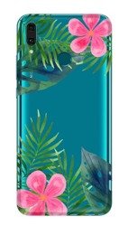CASEGADGET CASE OVERPRINT LEAVES AND FLOWERS HUAWEI Y9 2019