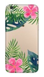 CASEGADGET CASE OVERPRINT LEAVES AND FLOWERS IPHONE 6 / 6S