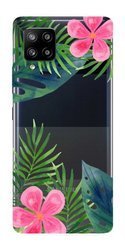 CASEGADGET CASE OVERPRINT LEAVES AND FLOWERS SAMSUNG GALAXY A42