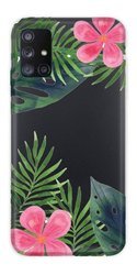 CASEGADGET CASE OVERPRINT LEAVES AND FLOWERS  SAMSUNG GALAXY A71 5G