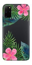 CASEGADGET CASE OVERPRINT LEAVES AND FLOWERS SAMSUNG GALAXY S20 PLUS