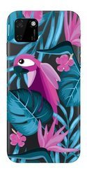 CASEGADGET CASE OVERPRINT PARROT AND FLOWERS OHUAWEI Y5P