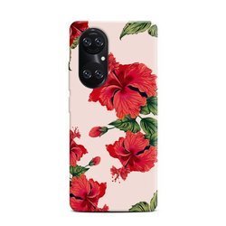 CASEGADGET CASE OVERPRINT RED POPPIES HUAWEI P50