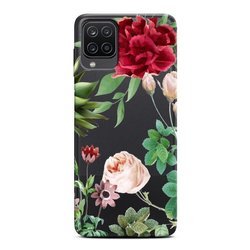 CASEGADGET CASE OVERPRINT RED ROSE AND LEAVES SAMSUNG GALAXY A12