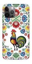 CASEGADGET CASE OVERPRINT ROOSTER WHITE IPHONE 12 / 12 PRO 6,1