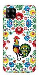 CASEGADGET CASE OVERPRINT ROOSTER WHITE SAMSUNG GALAXY A42