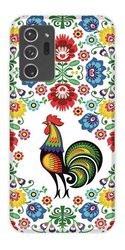CASEGADGET CASE OVERPRINT ROOSTER WHITE SAMSUNG GALAXY NOTE 20 PLUS