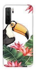 CASEGADGET CASE OVERPRINT TOUCAN AND LEAVES HUAWEI P40 LITE 5G