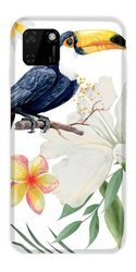 CASEGADGET CASE OVERPRINT TOUCAN AND LEAVES HUAWEI Y5P