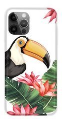 CASEGADGET CASE OVERPRINT TOUCAN AND LEAVES IPHONE 12 / 12 PRO 6,1