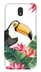 CASEGADGET CASE OVERPRINT TOUCAN AND LEAVES LG K30 2019