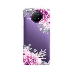 CASEGADGET CASE OVERPRINT WHITE FLOWERS XIAOMI REDMI NOTE 9 5G