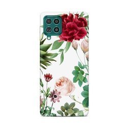 CASEGADGET OVERPRINT RED ROSE AND LEAVES SAMSUNG GALAXY F62 / M62