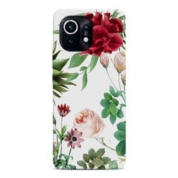 CASEGADGET OVERPRINT RED ROSE AND LEAVES XIAOMI MI 11
