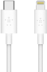 Cable Belkin Boost Charge WHITE Lightning USB Type-C (m) 1.2m white