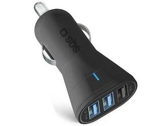 Car charger SBS 3xUSB/2.1A TECR3USB41AFAST