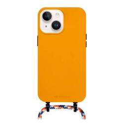 Case & Me Cover Bond – iPhone 14/13 case with detachable neck strap – orange