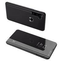 Clear View Case cover for Motorola Moto G8 Power black