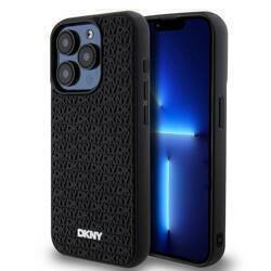 DKNY DKHCP15X3DRPWK iPhone 15 Pro Max 6.7" czarny/black hardcase 3D Rubber Repeat Pattern