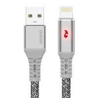 DUDAO CABLE USB CABLE - LIGHTNING 1 M 3 A WITH LED GRAY (L7XL LIGHTNING)