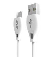 DUDAO CABLE USB TYPE C 2.1A 2M WHITE (L4T 2M WHITE)