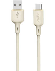 DUDAO L7SC USB-A / USB-C CABLE 5A 1M BEIGE