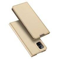 DUX DUCIS SKIN PRO BOOKCASE TYPE CASE FOR SAMSUNG GALAXY A71 5G GOLDEN