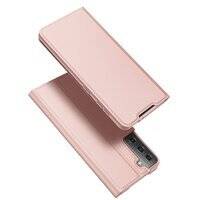 DUX DUCIS SKIN PRO BOOKCASE TYPE CASE FOR SAMSUNG GALAXY S21+ 5G (S21 PLUS 5G) PINK